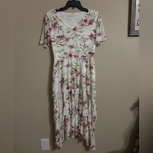 Ember Floral Ruffle Dress